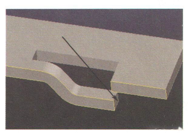 Interference diagram of sheet metal parts after flattening Interference diagram of sheet metal parts after flattening