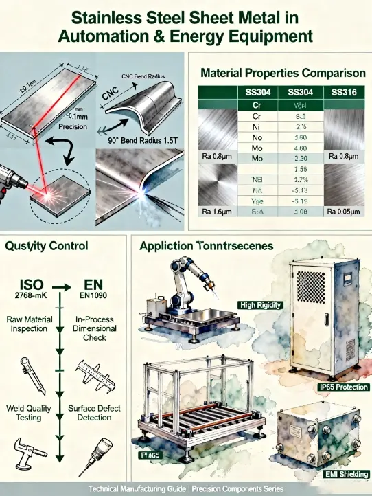 不锈钢加工从工程设计到交付的逐步工作流程