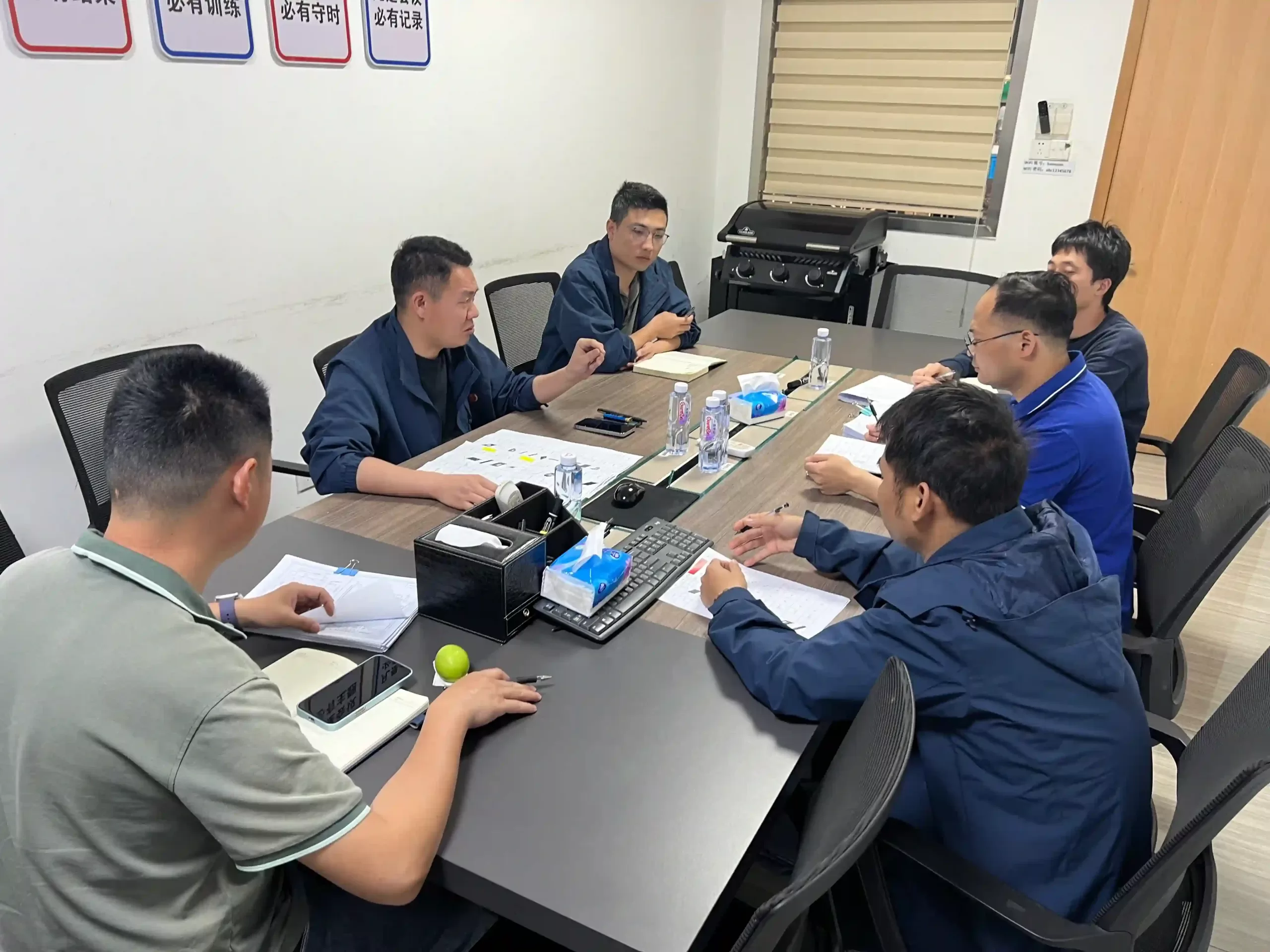 Production coordination meeting