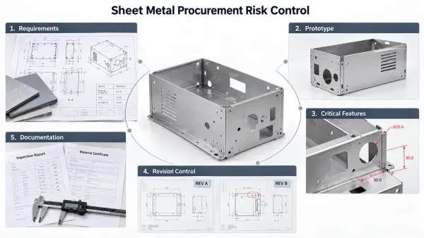 Risk control strategies for sourcing custom sheet metal parts