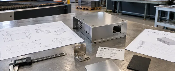 Sheet metal RFQ and sourcing guide for custom metal parts