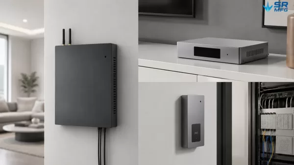 Custom metal enclosures for smart home control panels and IoT gateway applications
