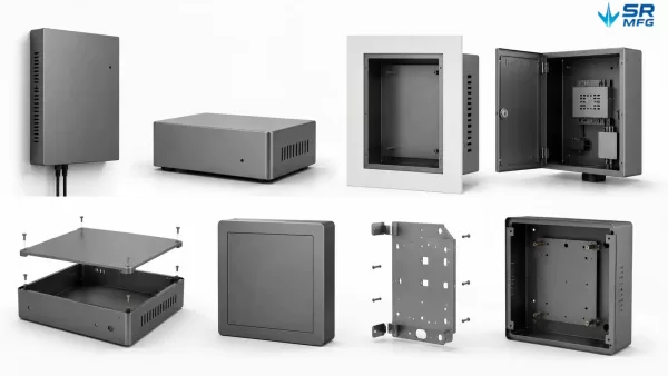 Different custom enclosure structures for smart home control and IoT gateway devices