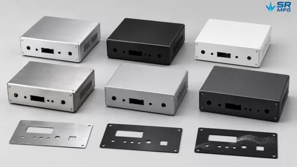 Material and surface finish options for custom smart home control metal enclosures