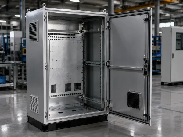 Industrial-Metal-Assembly-Applications Assembled sheet metal enclosure for industrial equipment applications