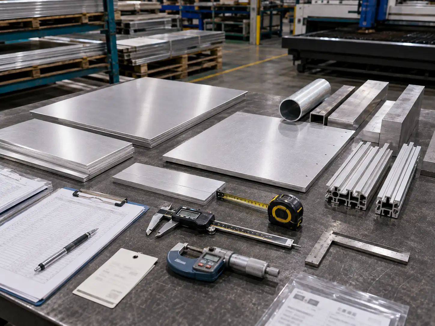 AA 6061-T6 Incoming Inspection and Grade Identification