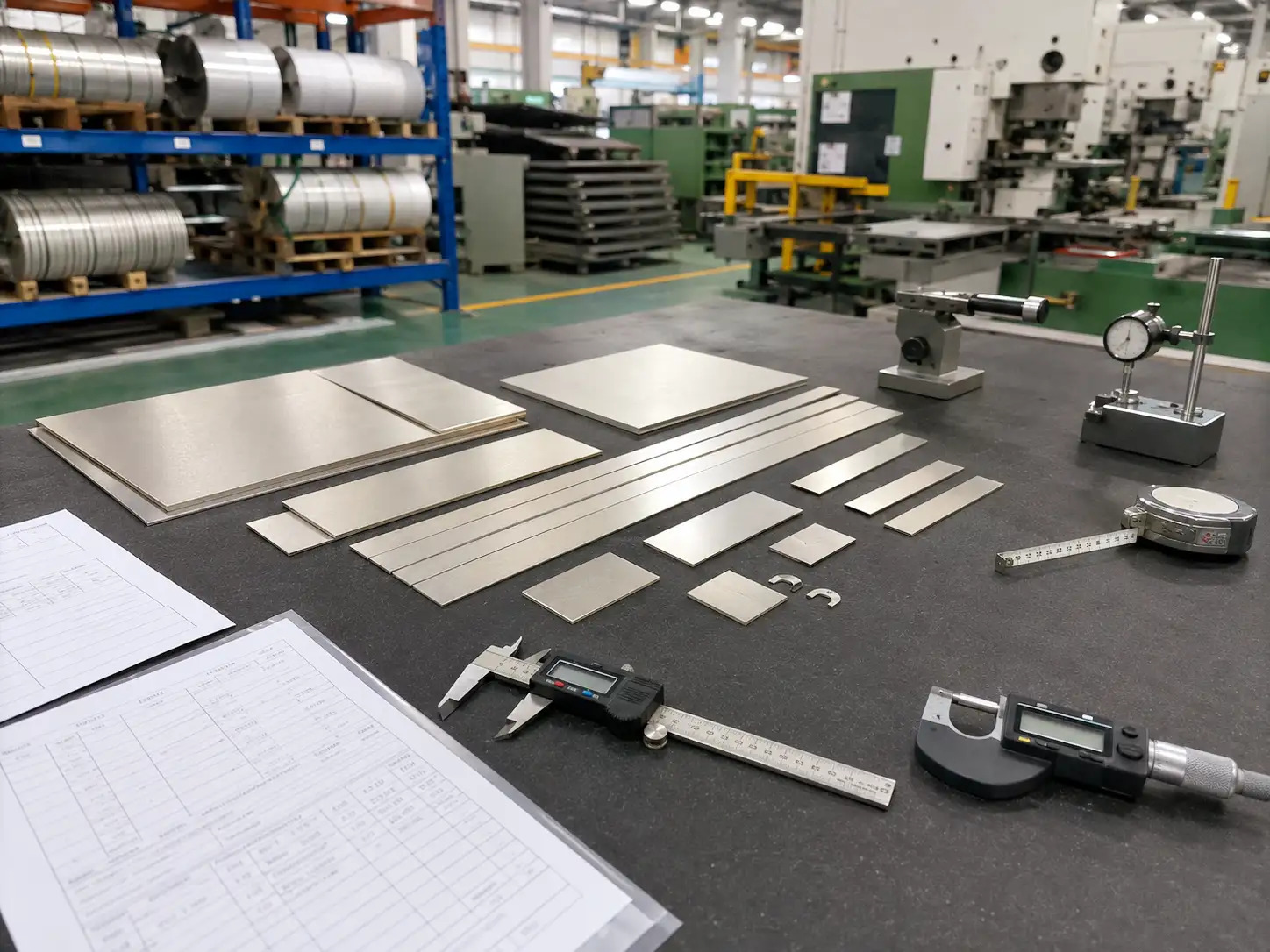 BZn15-20 Nickel Silver Grade Comparison and Verification Incoming inspection and international grade verification of BZn15-20 nickel silver with material certification documents