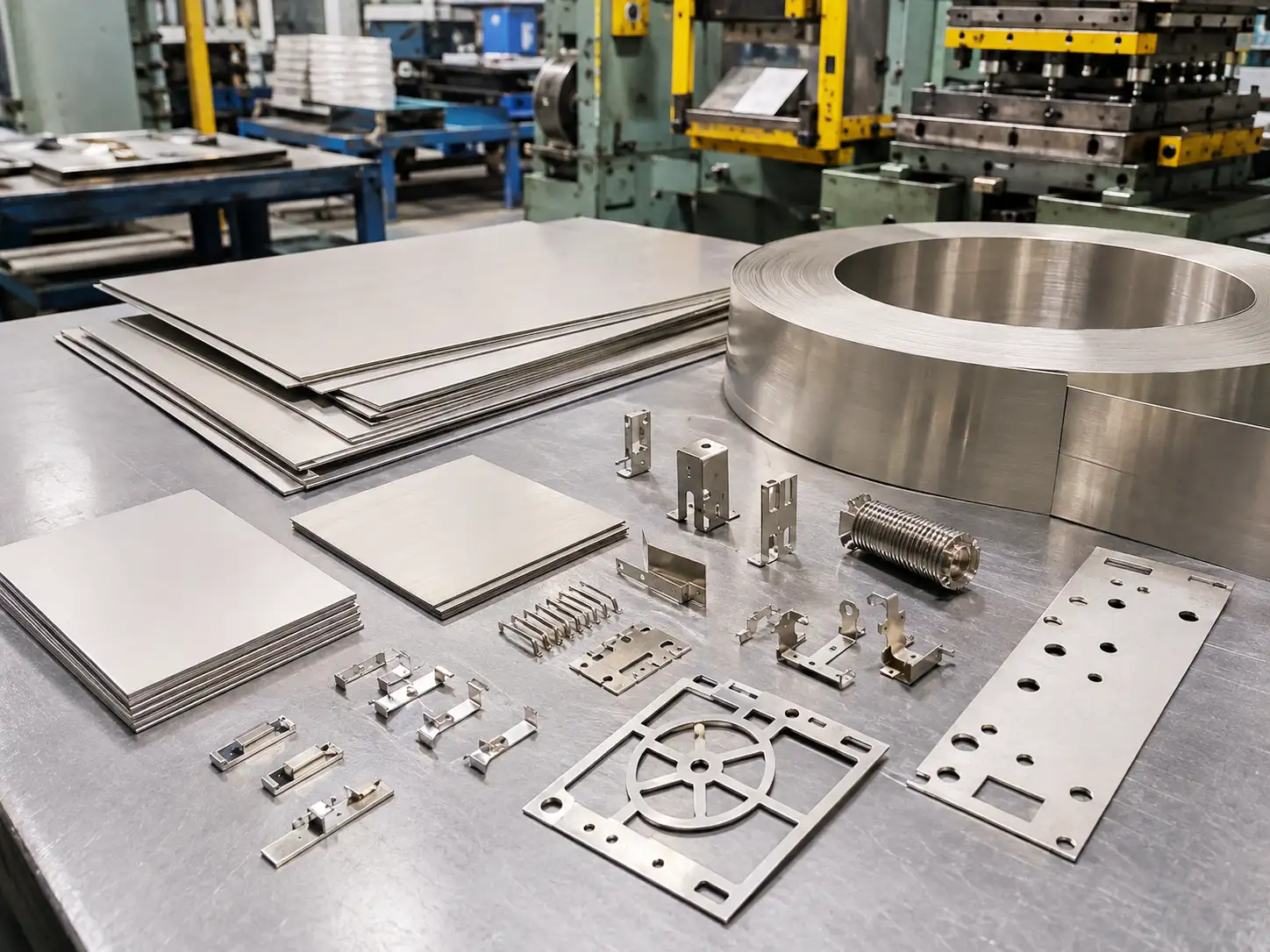 BZn15-20 Nickel Silver for Precision Metal Fabrication BZn15-20 nickel silver sheet and precision fabricated parts used in metal manufacturing