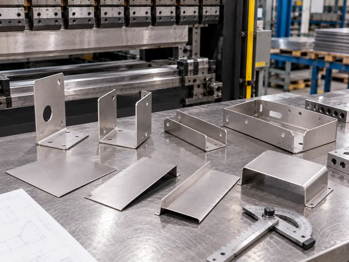 Ti31 titanium alloy bent sheet metal parts showing controlled forming and bend quality