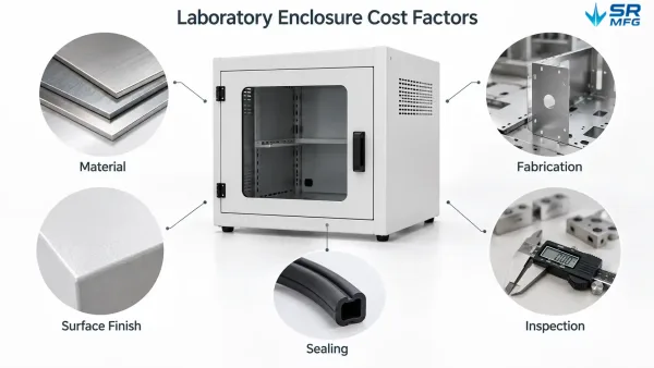Cost factors affecting custom laboratory instrument enclosure manufacturing