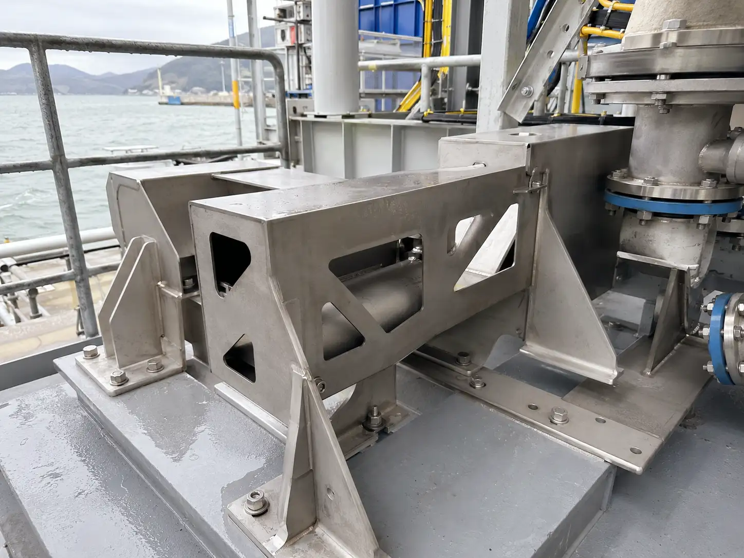 Ti31 titanium alloy fabricated parts used in seawater, salt-spray and high-chloride marine applications