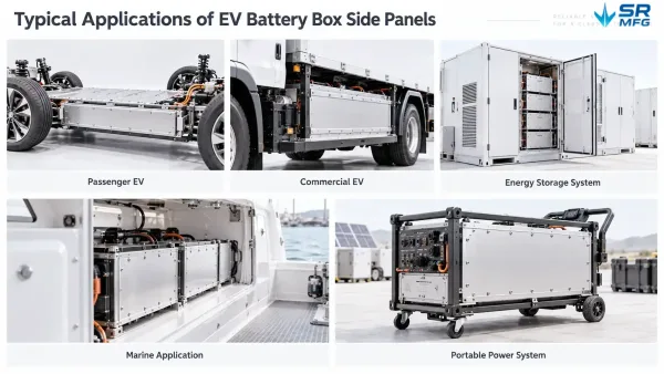 Typical Applications of EV Battery Box Side Panels