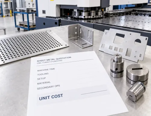 CNC Turret Punching Cost: 5 Quote Drivers, Hidden Costs, and How to Reduce Them