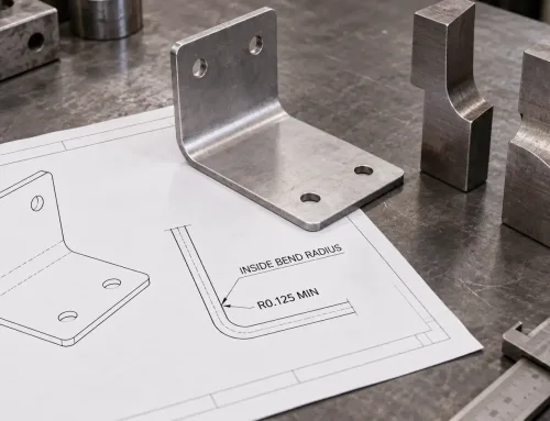 How to Specify a Minimum Inside Bend Radius on Sheet Metal Drawings — and When to Skip It