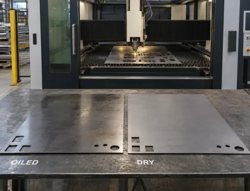 Oiled vs Dry Sheet Metal for Laser Cutting: Cut Quality, Cost, Welding & Coating Impact