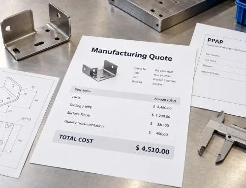 What Supplier Quality Documentation Really Costs in OEM Fabrication — PPAP, FAI, MTR & RFQ Pricing