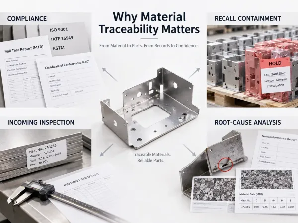 Why material traceability matters for sheet metal buyers